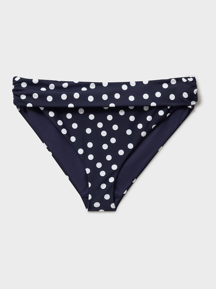 Crew Clothing Blue Roll Down Bikini Brief - Image 5 of 5