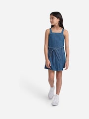 Abercrombie & Fitch Blue Pleated Skort Dress - Image 1 of 7