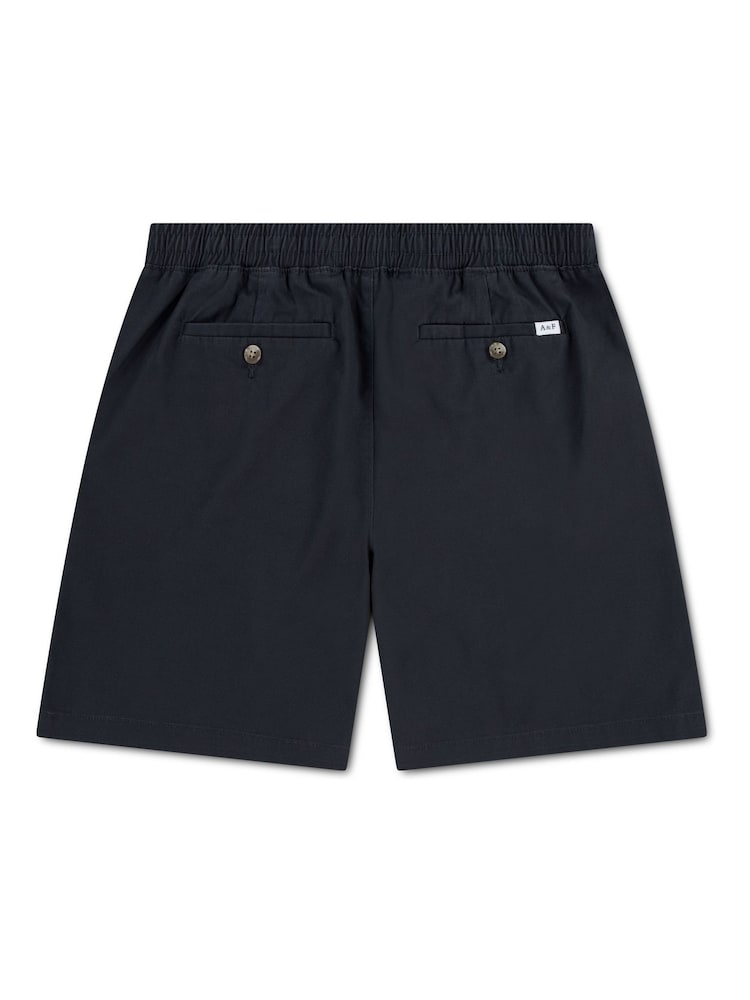 Noir - Abercrombie & Fitch Pull-On Chino Shorts - Image 2 sur 3