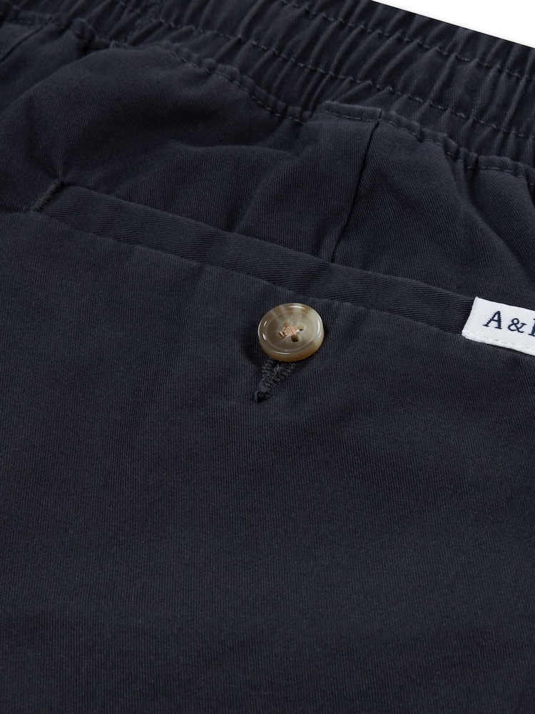 Noir - Abercrombie & Fitch Pull-On Chino Shorts - Image 3 sur 3