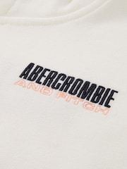 Abercrombie & Fitch White Pullover Hoodie - Image 3 of 4