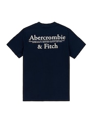 Abercrombie & Fitch Grafička majica kratkih rukava sa logotipom sa zadnjim printom - Slika 2 od 3