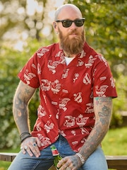 Joe Browns Brown Embroidered Bird Shirt - Image 1 of 7