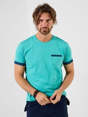 Joe Browns Blue Curiously Customised T-Shirt - Image 1 of 6