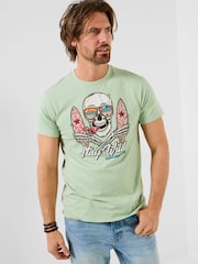 Joe Browns Green Stay Wild T-Shirt - Image 1 of 5