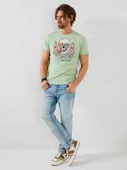 Joe Browns Green Stay Wild T-Shirt - Image 3 of 5