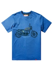 Joe Browns Blue Summer Ride T-Shirt - Image 5 of 5