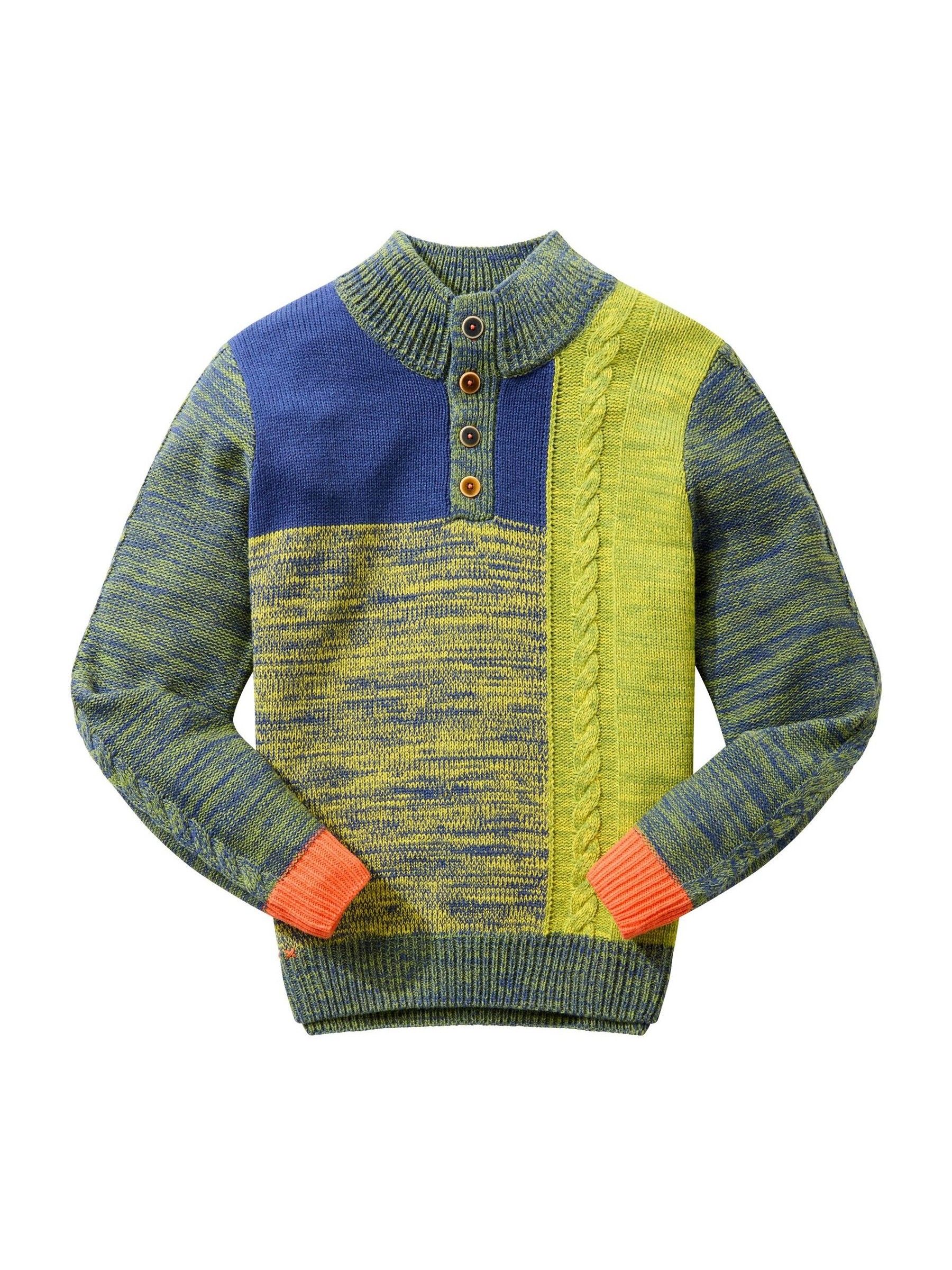 Buy Joe Browns Green Crazy Colour Funnel Knit Jumper from the Next