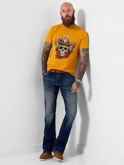 Joe Browns Blue Brilliant Bootcut Jeans - Image 3 of 9