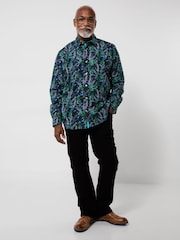 Joe Browns Black Wonderful Wildflower Shirt - Image 3 of 5