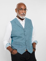 Joe Browns Delightful Dog Tooth Waistcoat - 6의 이미지 1