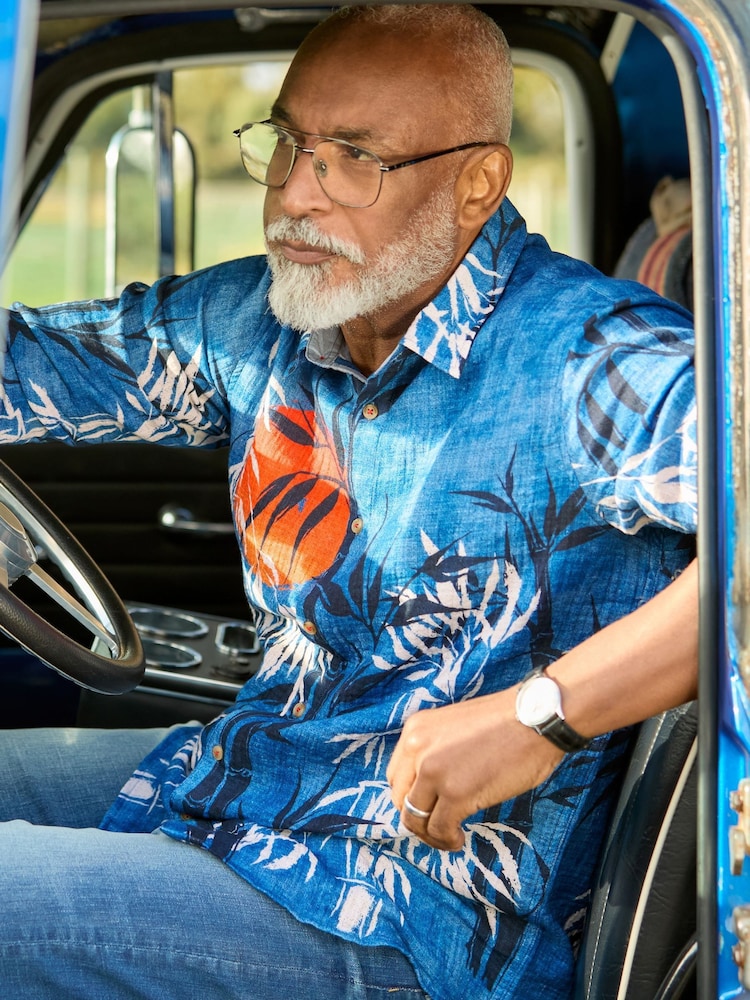 Joe Browns Blue Sun Set Shirt - Image 1 of 7
