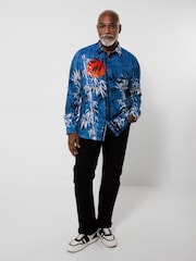 Joe Browns Blue Sun Set Shirt - Image 5 of 7
