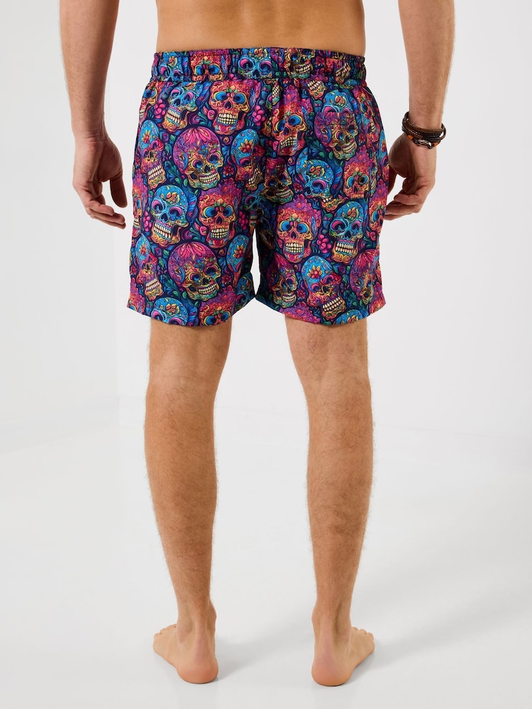 Joe Browns Sensational Skull Swim Shorts - Imagen 2 de 6
