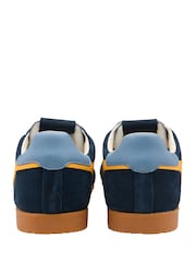 Gola Blue Elan Suede Lace-Up Trainers - Image 3 of 4