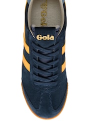 Gola Blue Elan Suede Lace-Up Trainers - Image 4 of 4