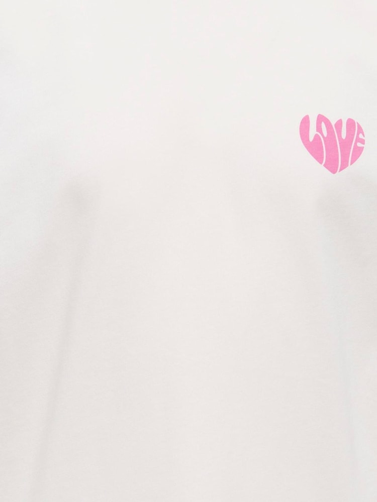 ONLY KIDS Pink Stripe Pyjama Top And Shorts Set - Image 3 of 3