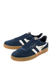 Gola Blue Hawk Suede '86 Lace-Up Trainers - Image 2 of 4