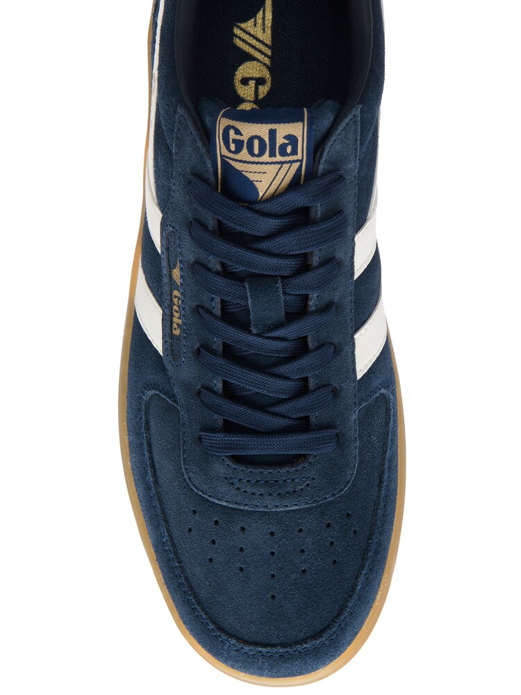 Gola Blue Hawk Suede '86 Lace-Up Trainers - Image 4 of 4