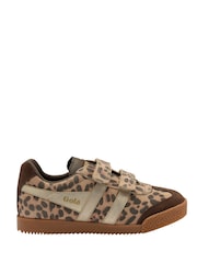Gola Animal Kids' Harrier Safari Strap Trainers - Image 1 of 1