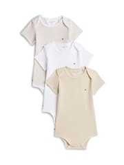 Tommy Hilfiger Ribbed Bodysuits Gift Box 3 Pack - Imaginea 1 din 2