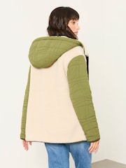FatFace Clifton Green Fleece Jacket - Image 2 of 6