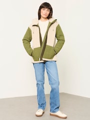 FatFace Clifton Green Fleece Jacket - Image 4 of 6
