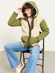 FatFace Clifton Green Fleece Jacket - Image 6 of 6