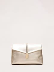 Phase Eight Metallic Leather Clutch Bag - Image 1 of 7