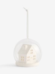 White 2026 Home Snowglobe Bauble - Image 2 of 3