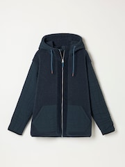 FatFace Clifton Navy Fleece Jacket - Image 7 of 7