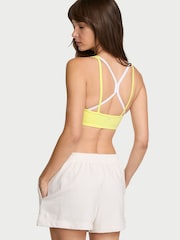 Victoria's Secret Lime Yellow Elevate™ Plunge Front Close Low Support Sports Bra - Image 2 of 3