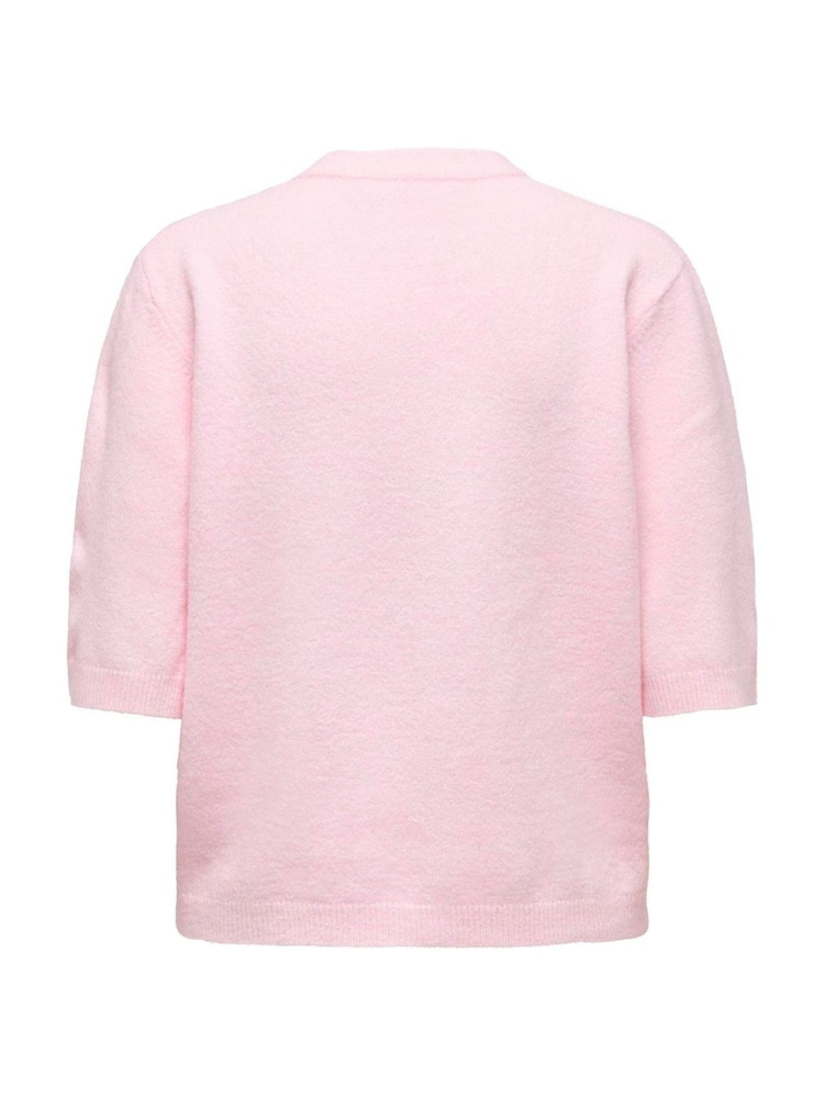 ONLY Short Sleeve Tie Front Cardigan - Imaginea 5 din 5