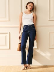 Black/Indigo Mid Rise Bootcut Jeans 2 Pack - Image 2 of 10