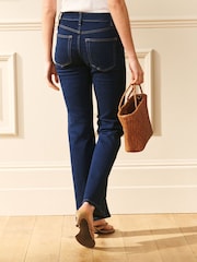 Black/Indigo Mid Rise Bootcut Jeans 2 Pack - Image 6 of 10
