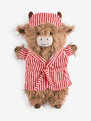 Natural Hamish Dressing Gown Hot Water Bottle - Image 4 of 4
