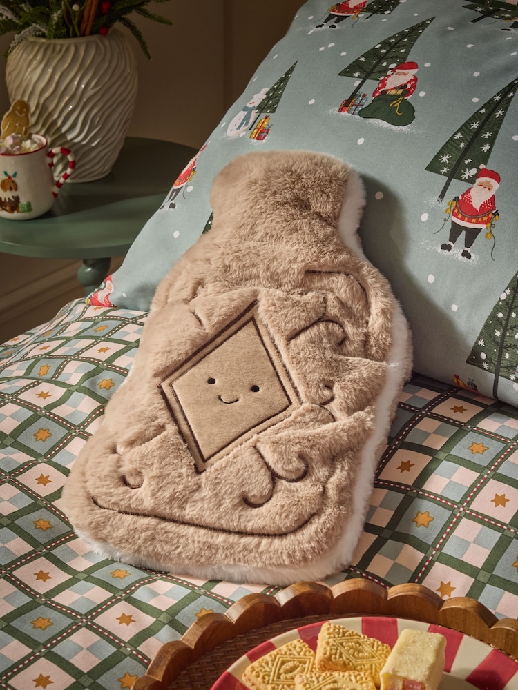 Natural Biscuit Hot Water Bottle - Image 1 of 4