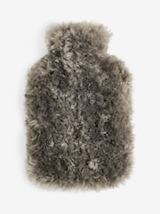 Mink Brown Faux Fur Hot Water Bottle - Image 4 of 4