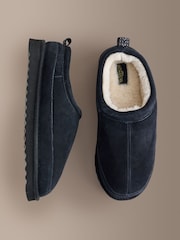 Grey Signature Closeback Slippers - Image 1 of 5