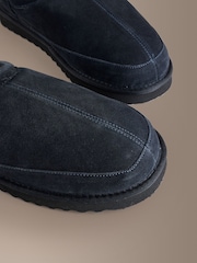 Grey Signature Closeback Slippers - Image 3 of 5