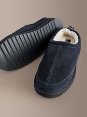 Grey Signature Closeback Slippers - Image 5 of 5