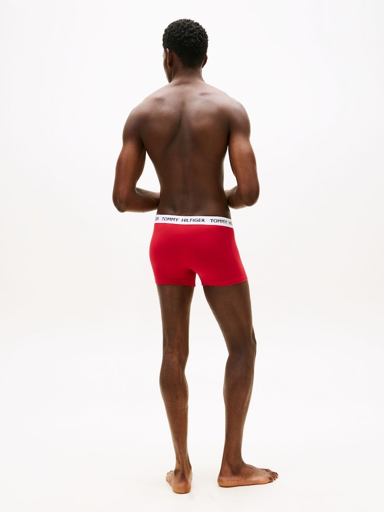 Tommy Hilfiger Heritage Logo Waistband Trunks 3-Pack - Изображение 1 6