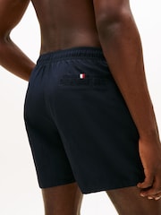 Tommy Hilfiger Original Logo Mid Length Swim Shorts - Image 4 of 5