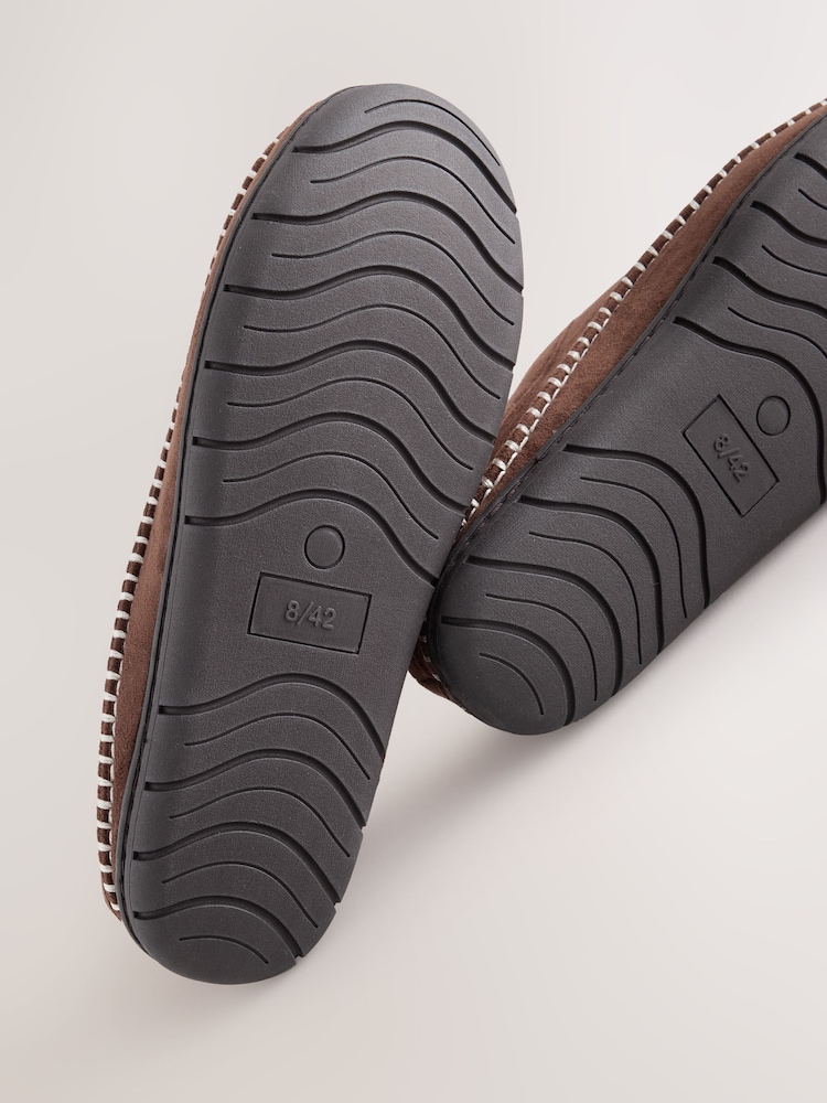 Tan Brown Stitch Mules - Image 5 of 5