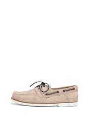 Tommy Hilfiger Brown Suede Boat Shoes - Image 2 of 6