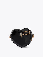 Kurt Geiger London Black 2Z Shoreditch Heart Cross Body Bag - Image 1 of 5