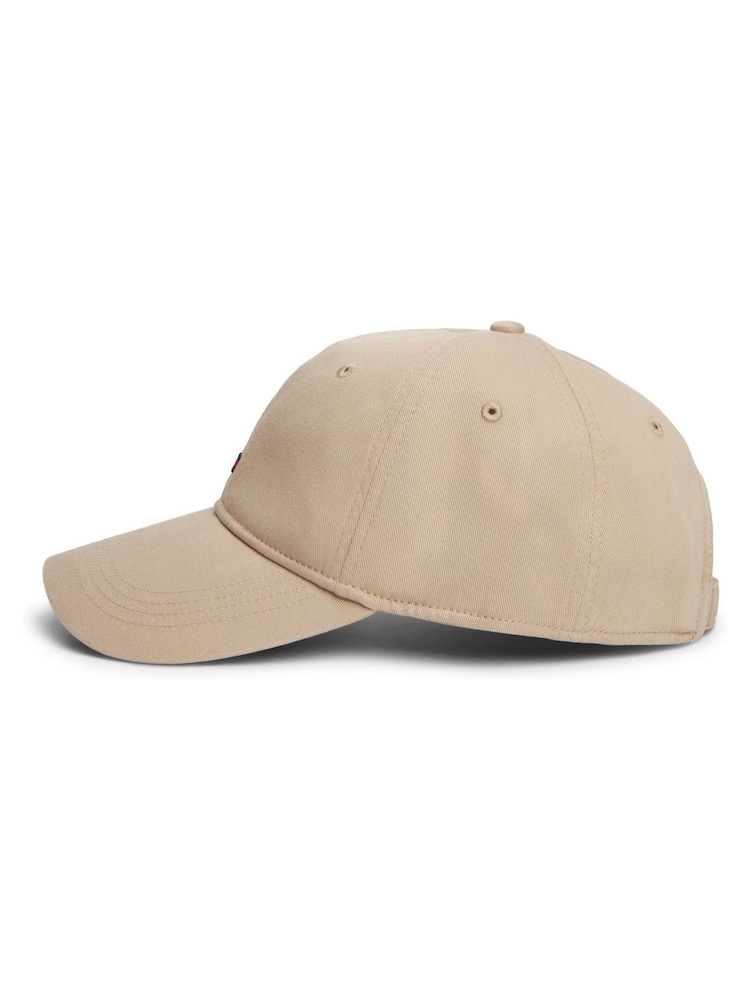 Marrón - Gorra de béisbol Tommy Hilfiger con bordado de la bandera - Imagen 4 de 4