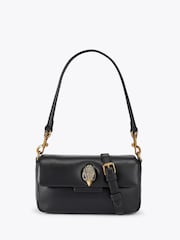 Kurt Geiger London Black Leather Mini Oxford Bag - Image 1 of 5