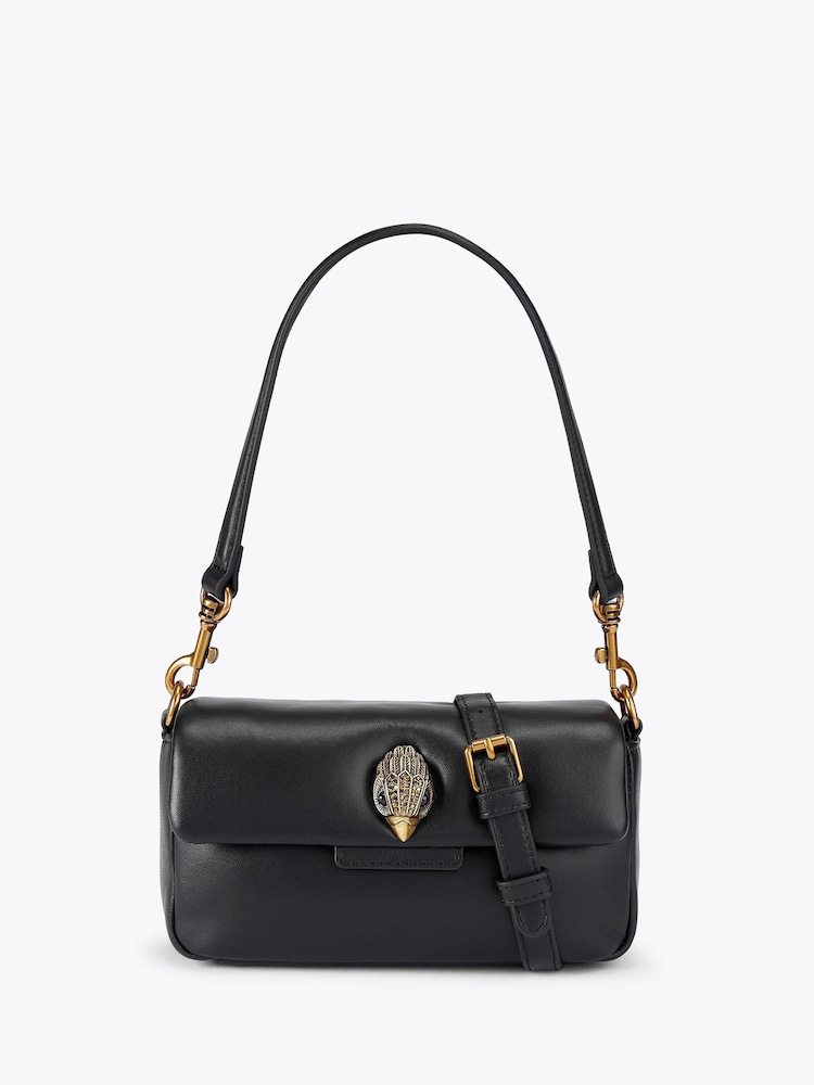 Kurt Geiger London Black Leather Mini Oxford Bag - Image 1 of 5