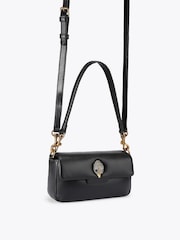 Kurt Geiger London Black Leather Mini Oxford Bag - Image 3 of 5